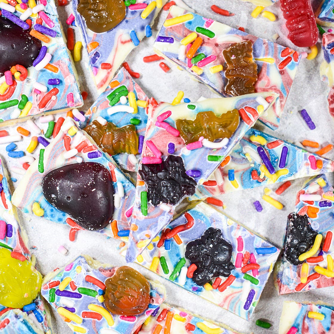 Rainbow Gummy Bark
