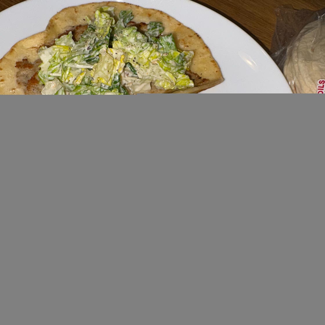 Blackstone Smashed Chicken Caesar Tacos