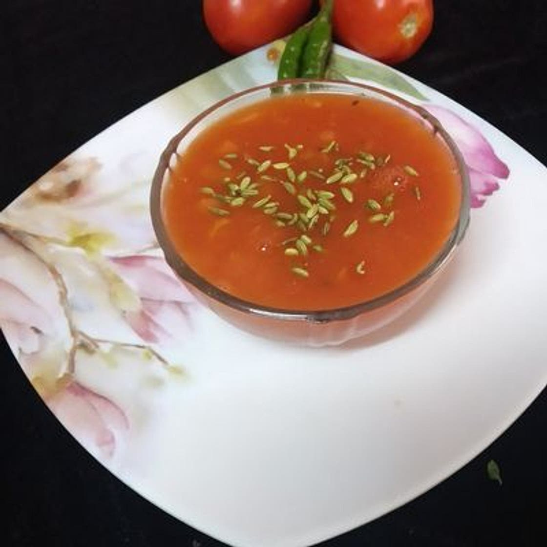 टमाटर सौंफ का सूप (Tomato Saunf Soup Recipe In Hindi)