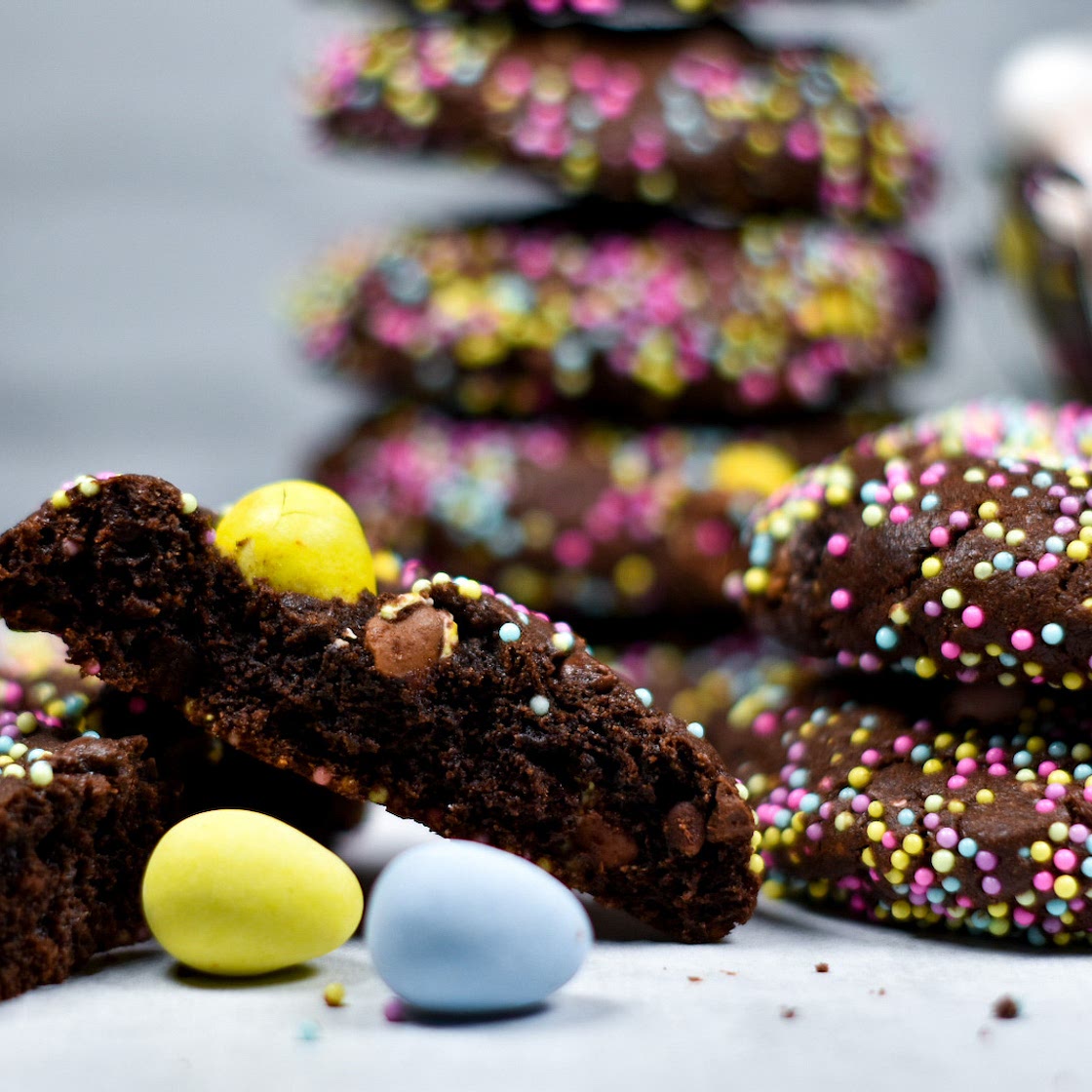 Cadbury Egg Cookies