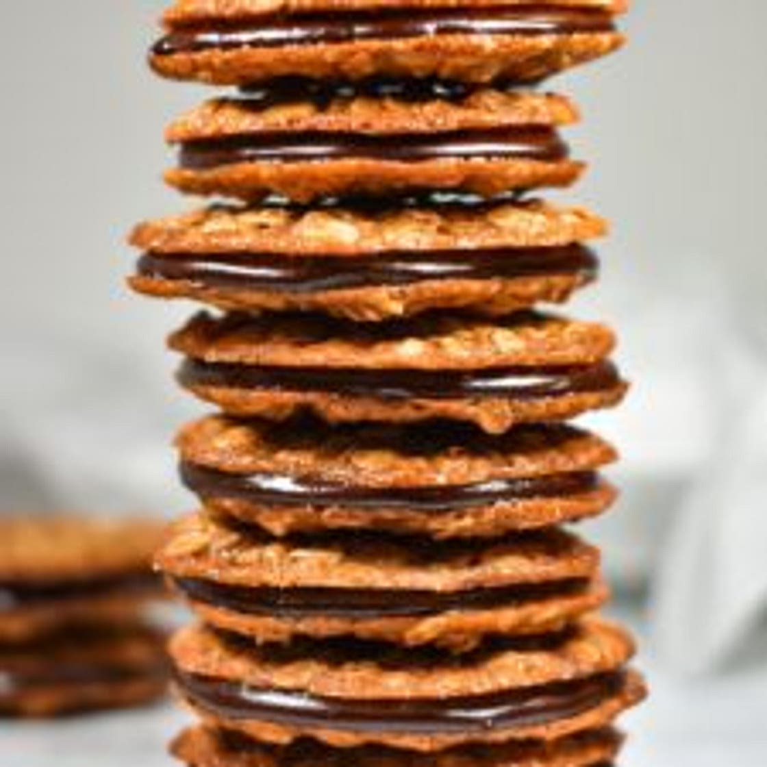 Chai Oatmeal Lace Cookies
