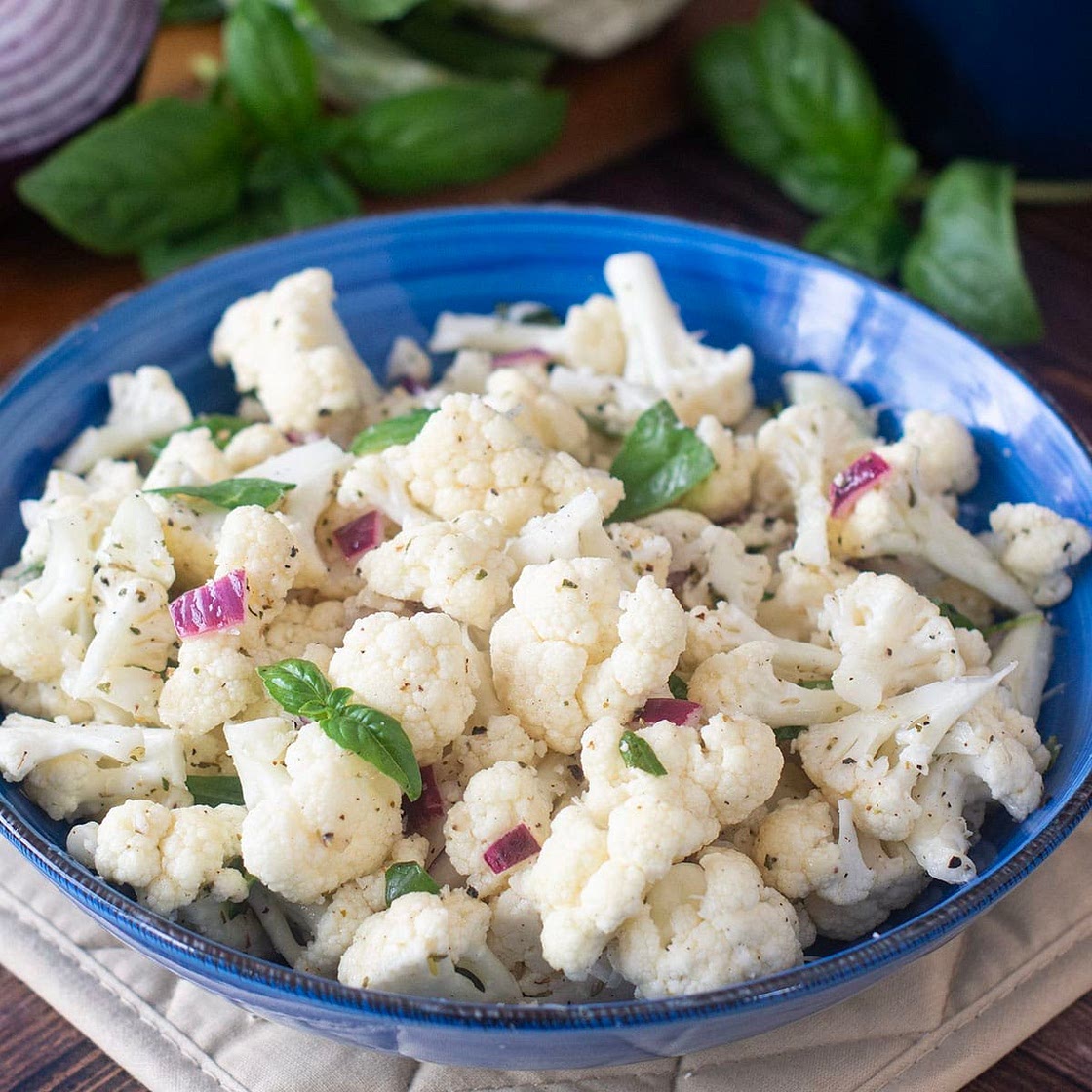 Italian Cauliflower Salad Recipe