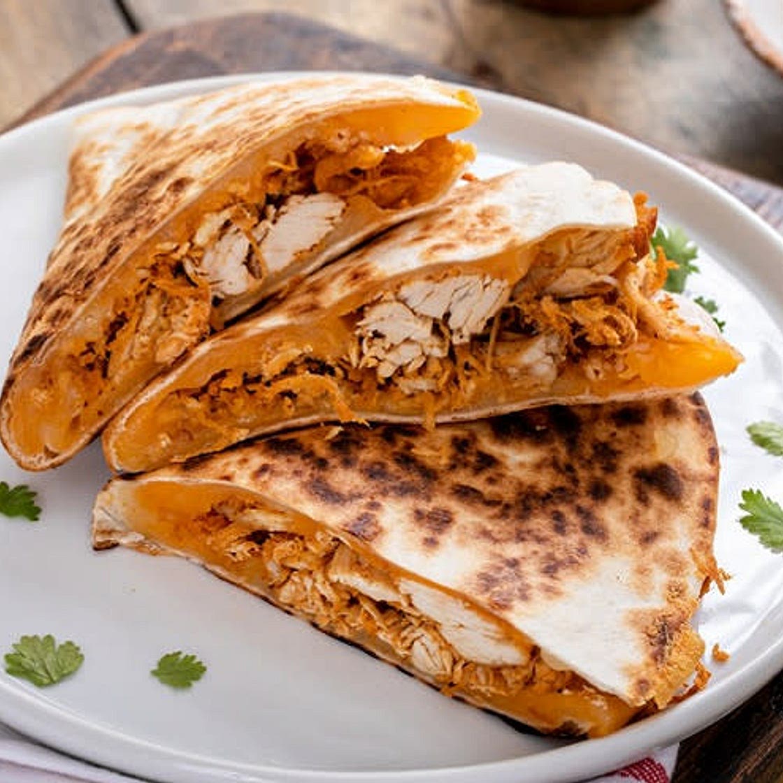 Quesadillas poulet