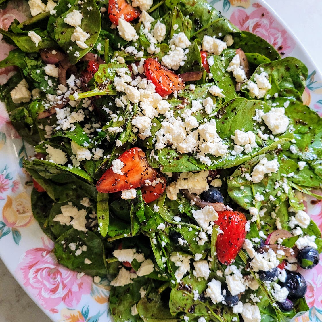 Summer Spinach Salad