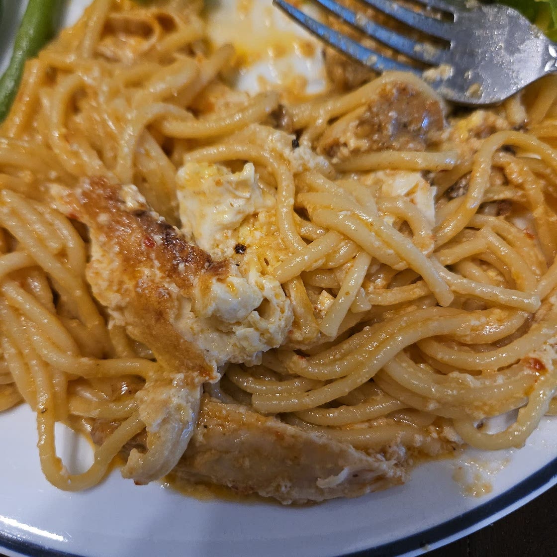 CREAMY SPICY LINGUINE