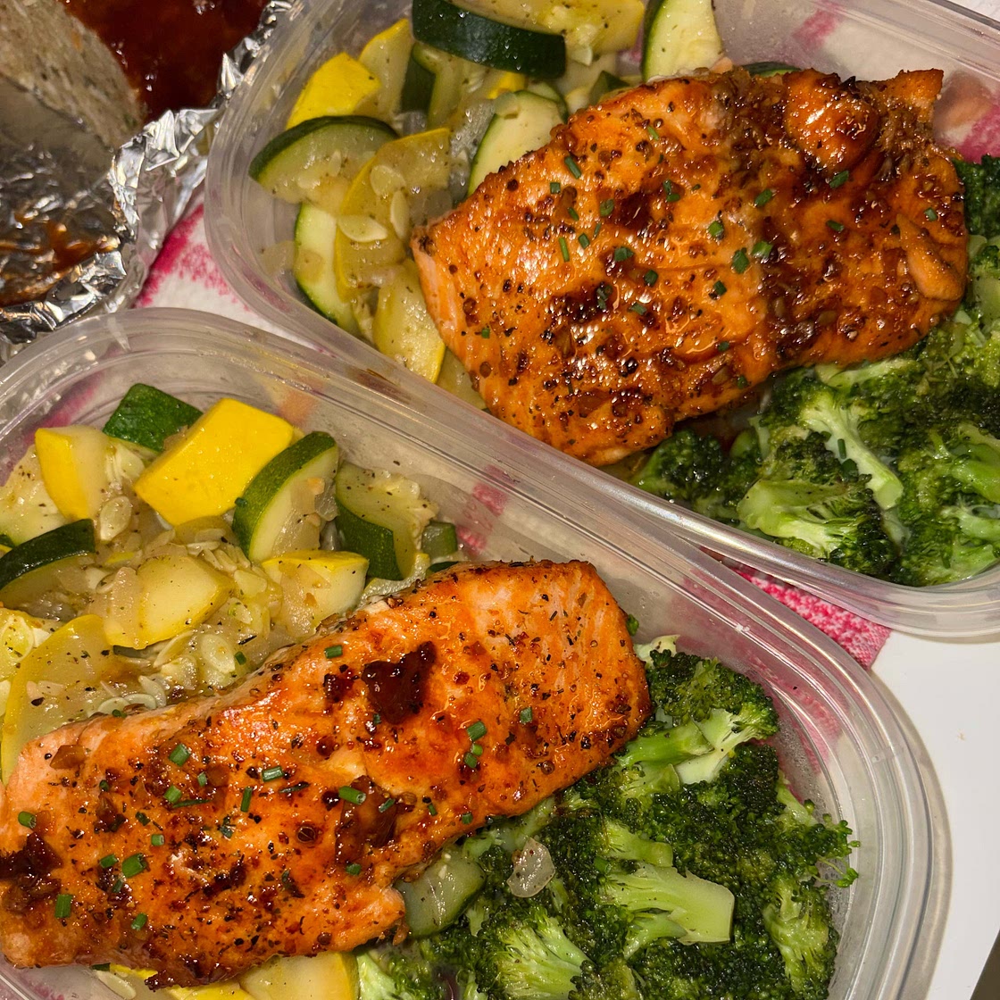 Citrus Glazed Salmon (Dairy Free/Low Carb)