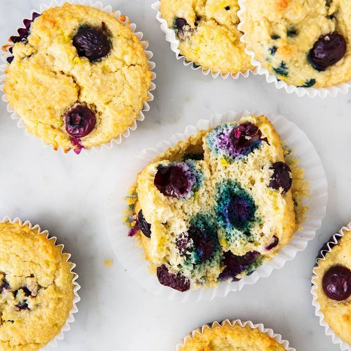 Keto Blueberry Muffins