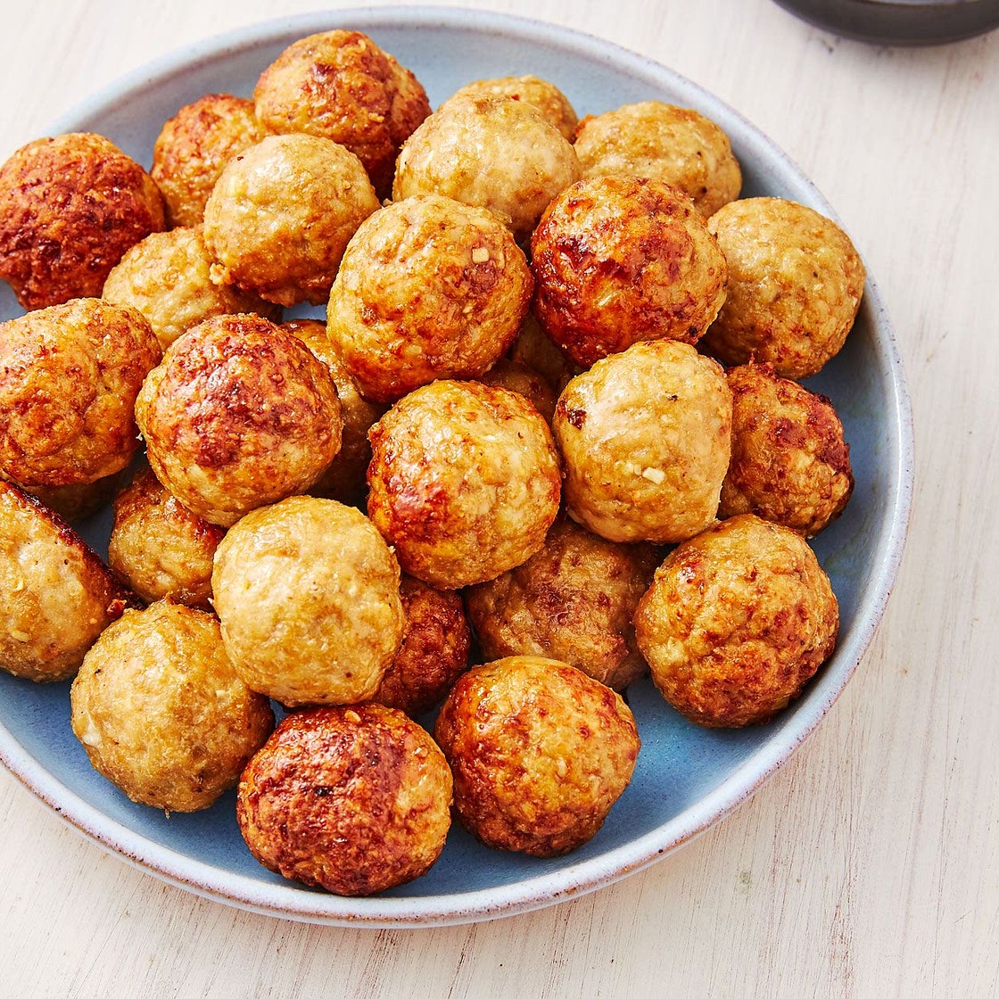 Cumin Spiced Chicken Meatballs
