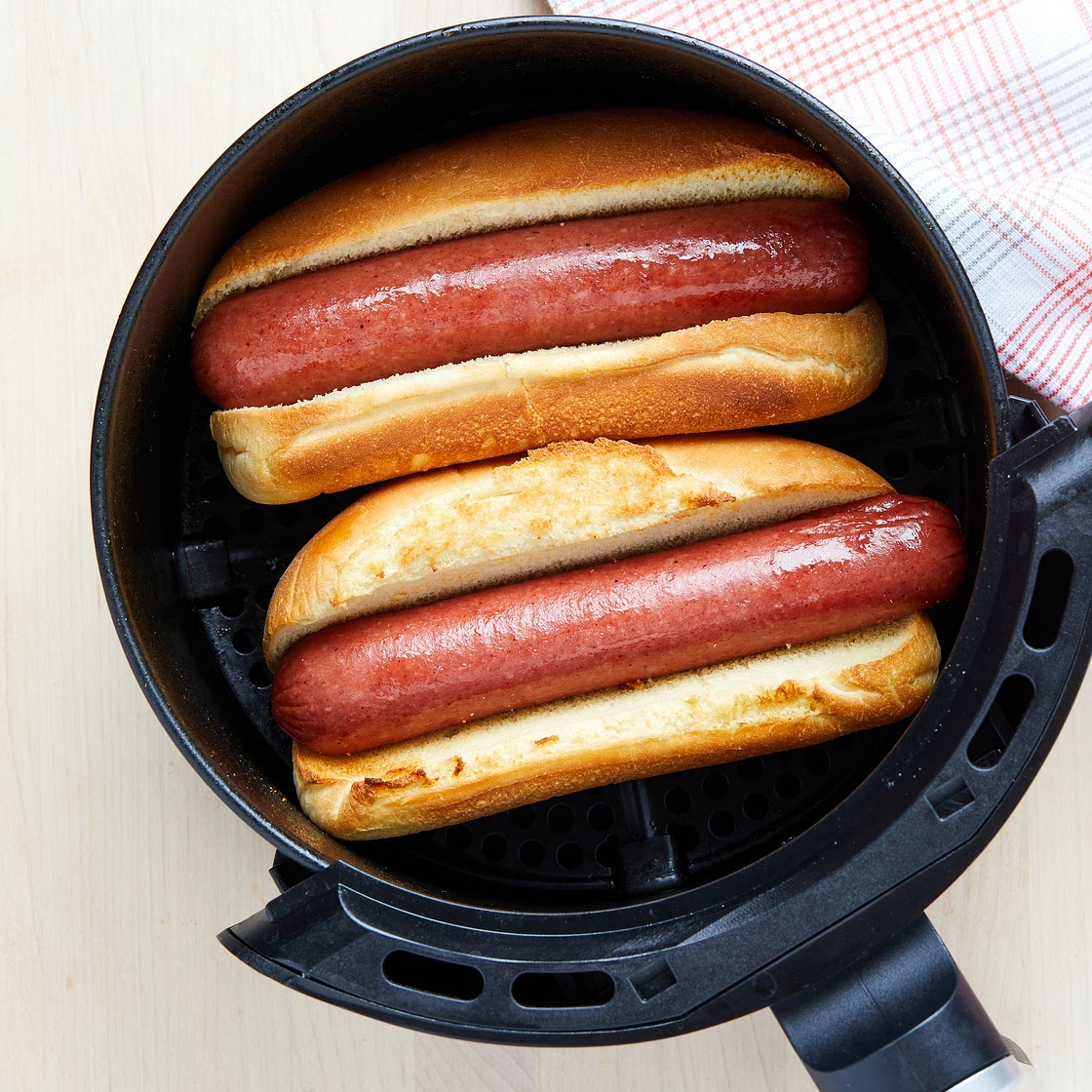 Air Fryer Hot Dogs