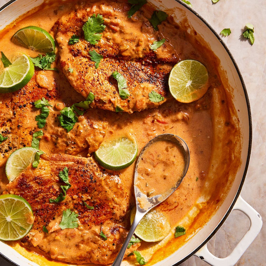 One-Pan Coconut-Lime Chicken
