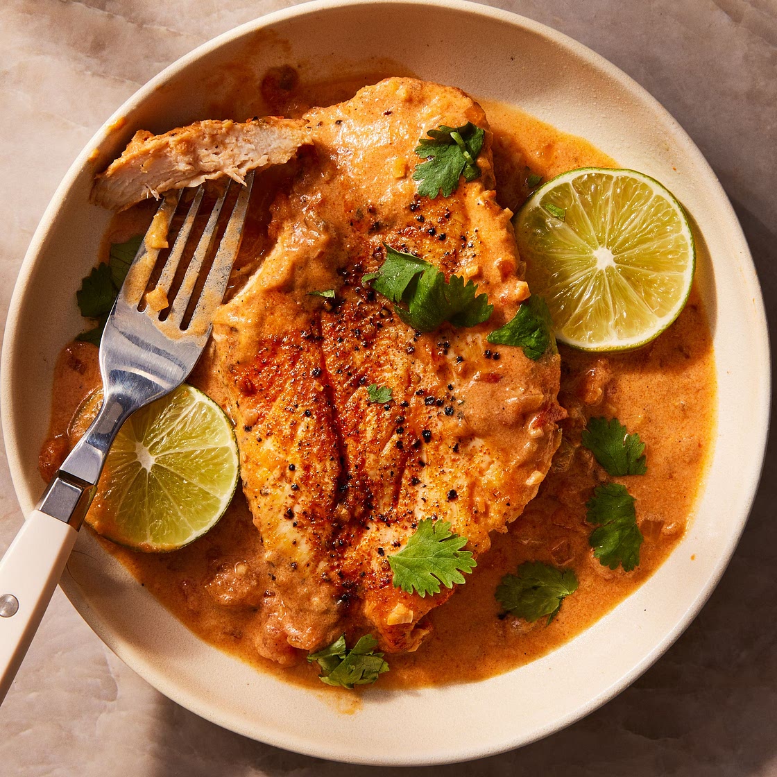 One-Pan Coconut-Lime Chicken