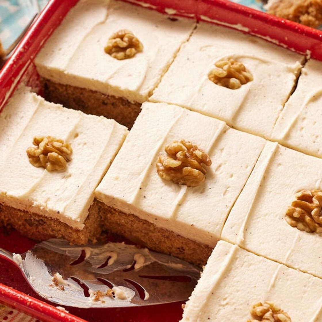 Applesauce Cake with Brown Butter Maple Buttercream