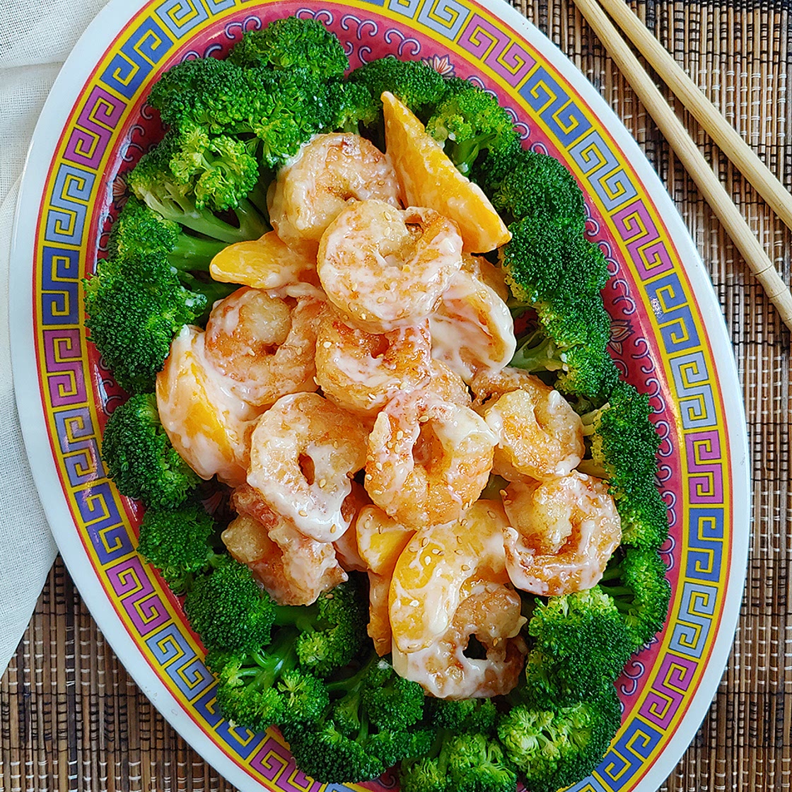 Chinese Peaches and Cream Shrimp