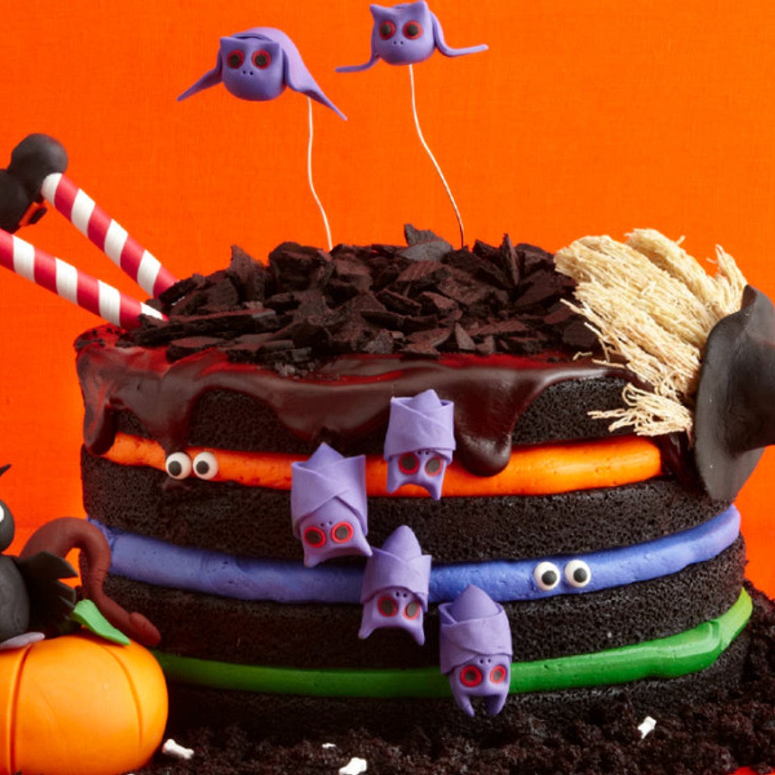 Black Chocolate Witch Cake Recipe