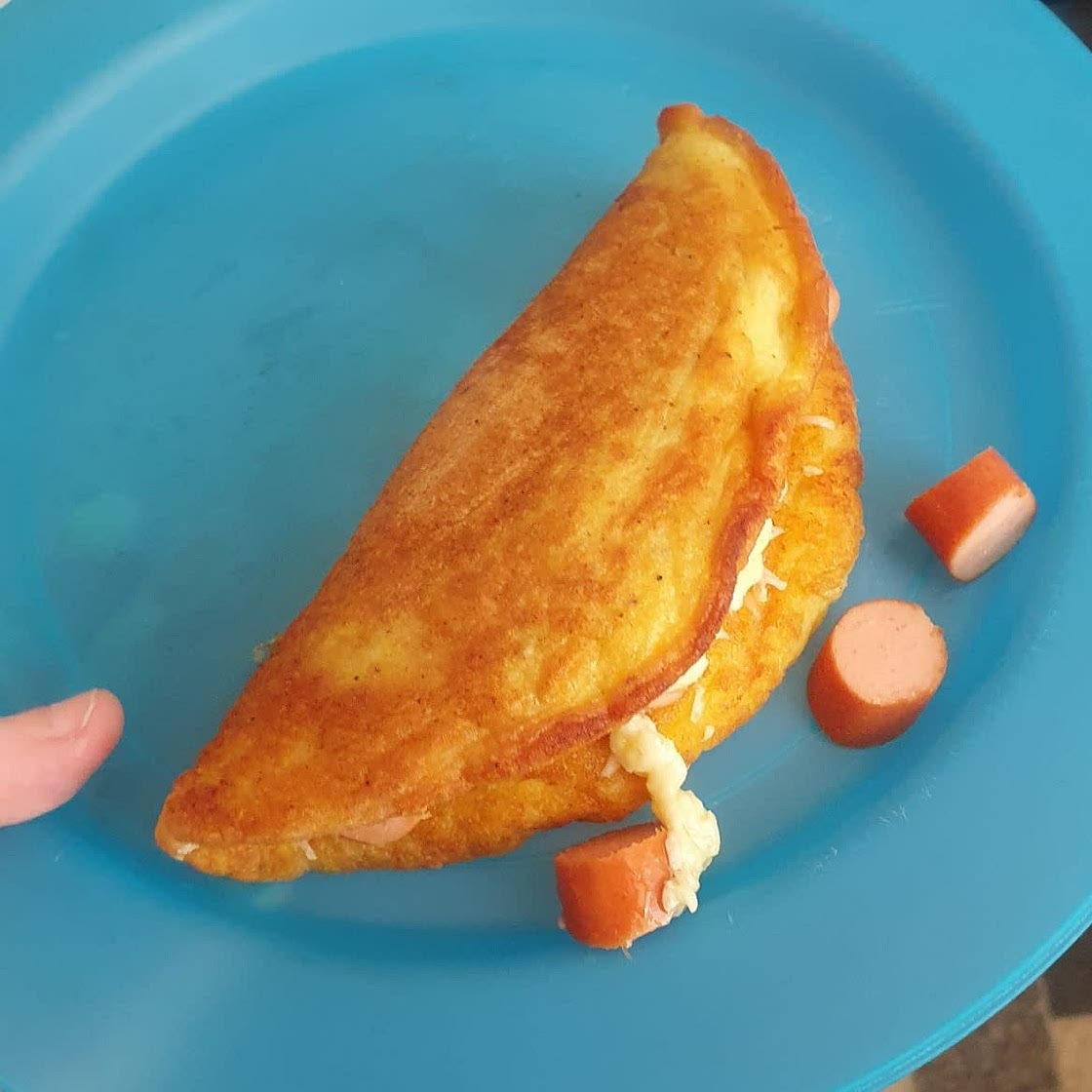 Super Fluffy Omelet Recipe by Tasty