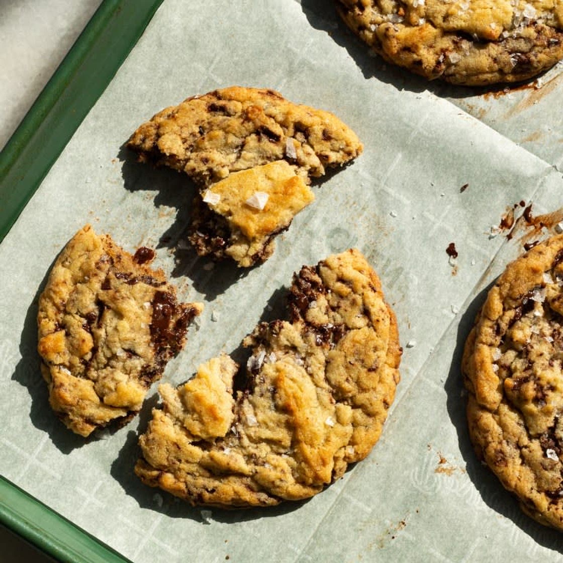 Salted Banana Cookies