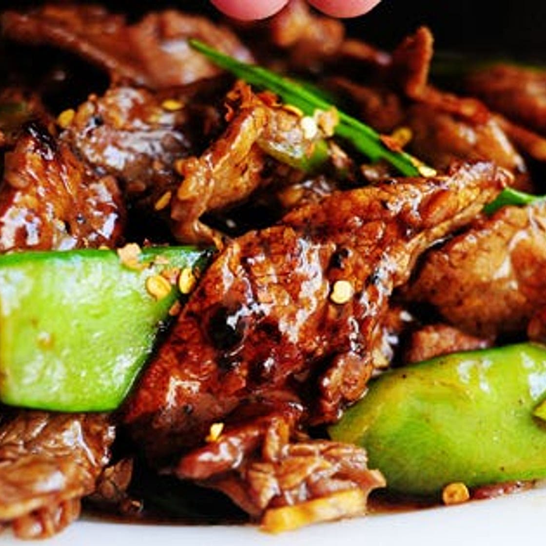 Beef with Snow Peas