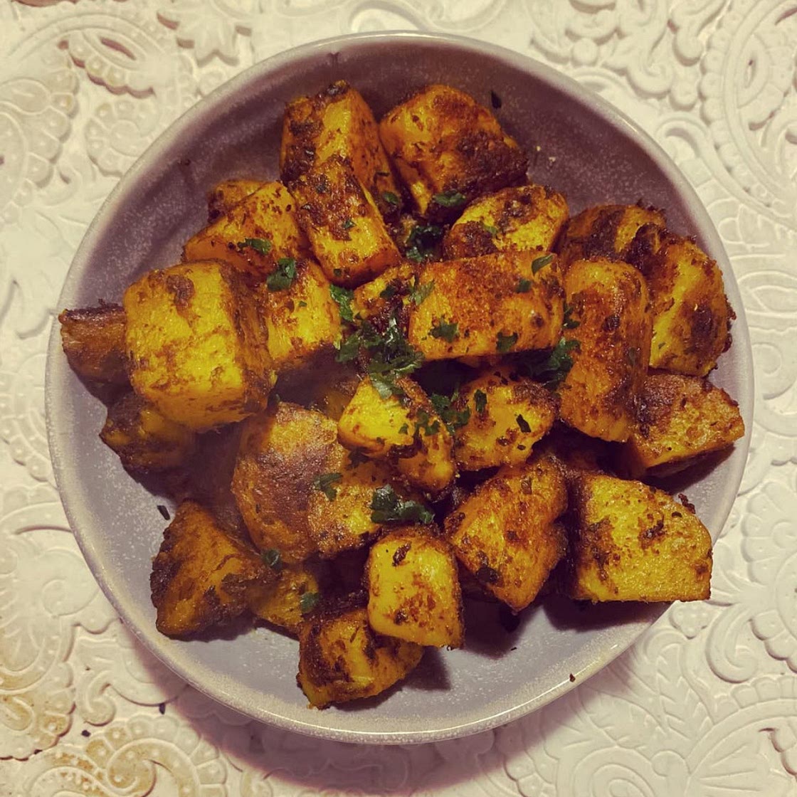 Air Fryer Bombay Potatoes