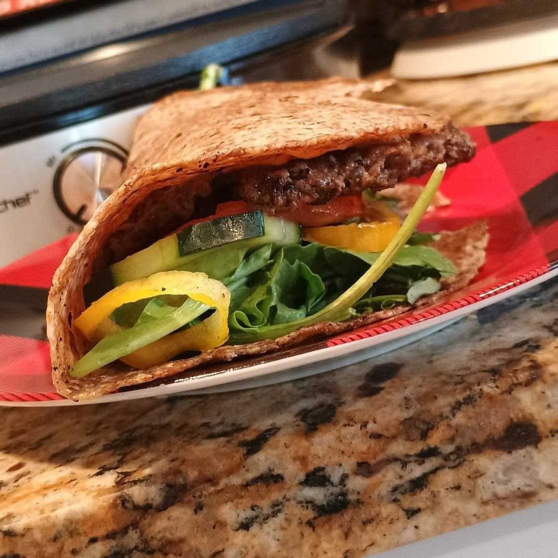 Fall-Flavored Apple Smash Burgers