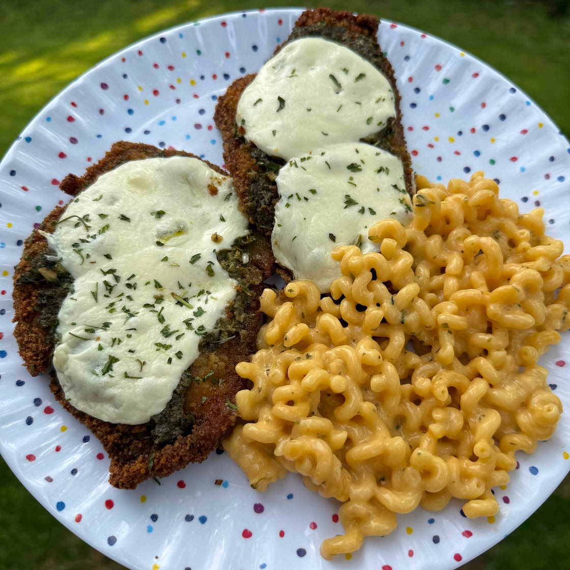 Pesto Chicken Parmesan 