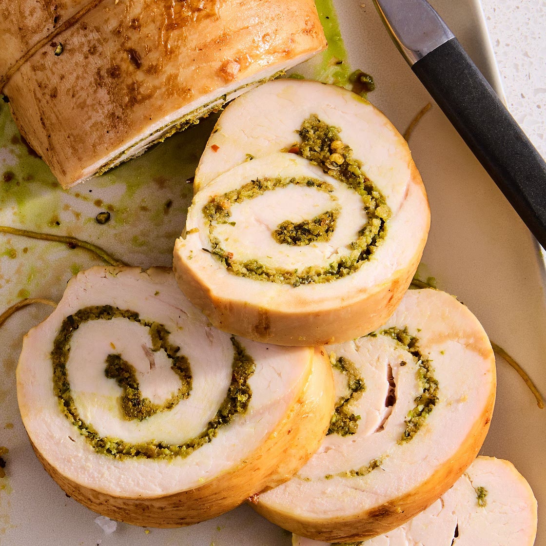 Garlic & Herb Turkey Roulade