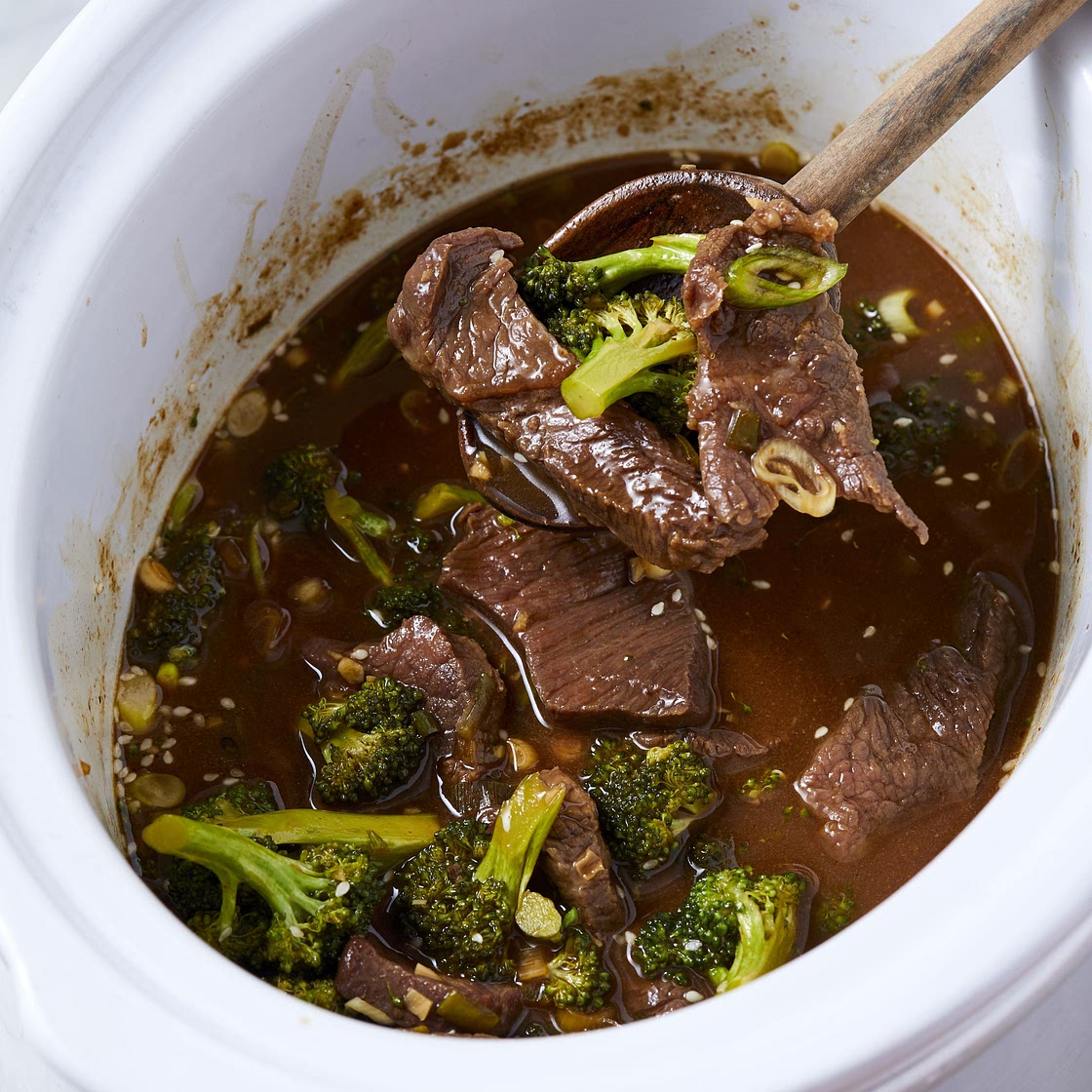 Slow-Cooker Beef & Broccoli