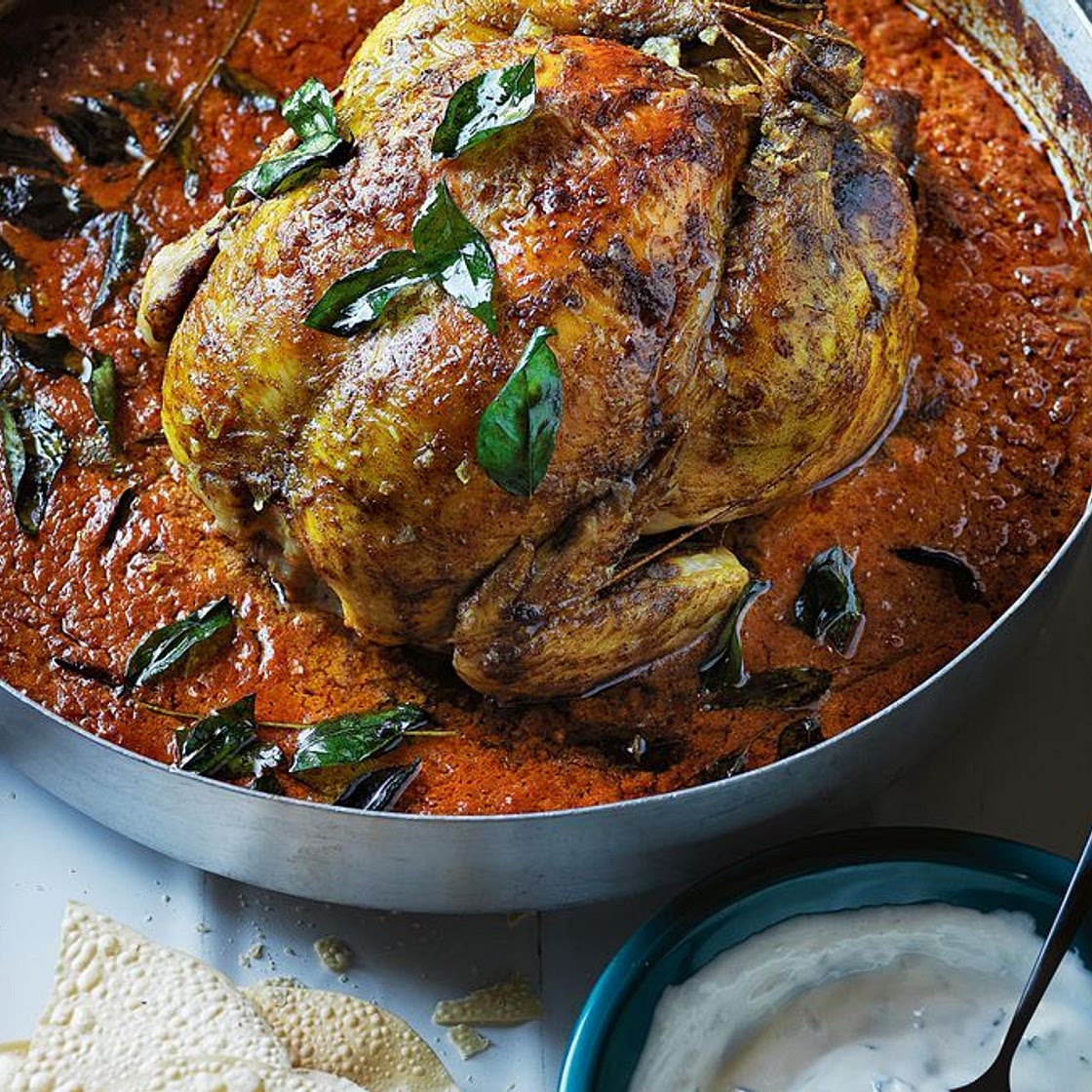 Baked butter chicken