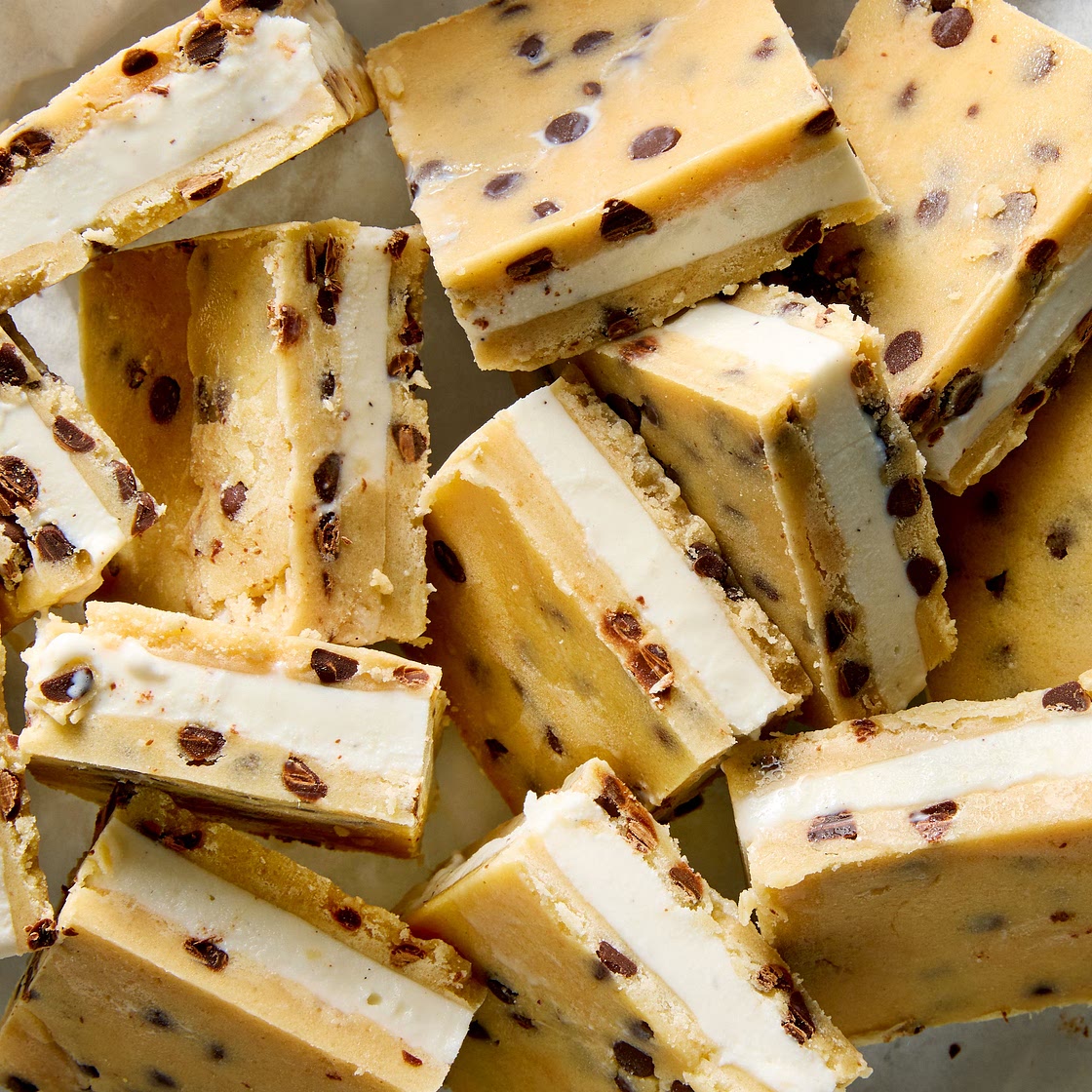Cookie Dough Ice Cream Sandwiches