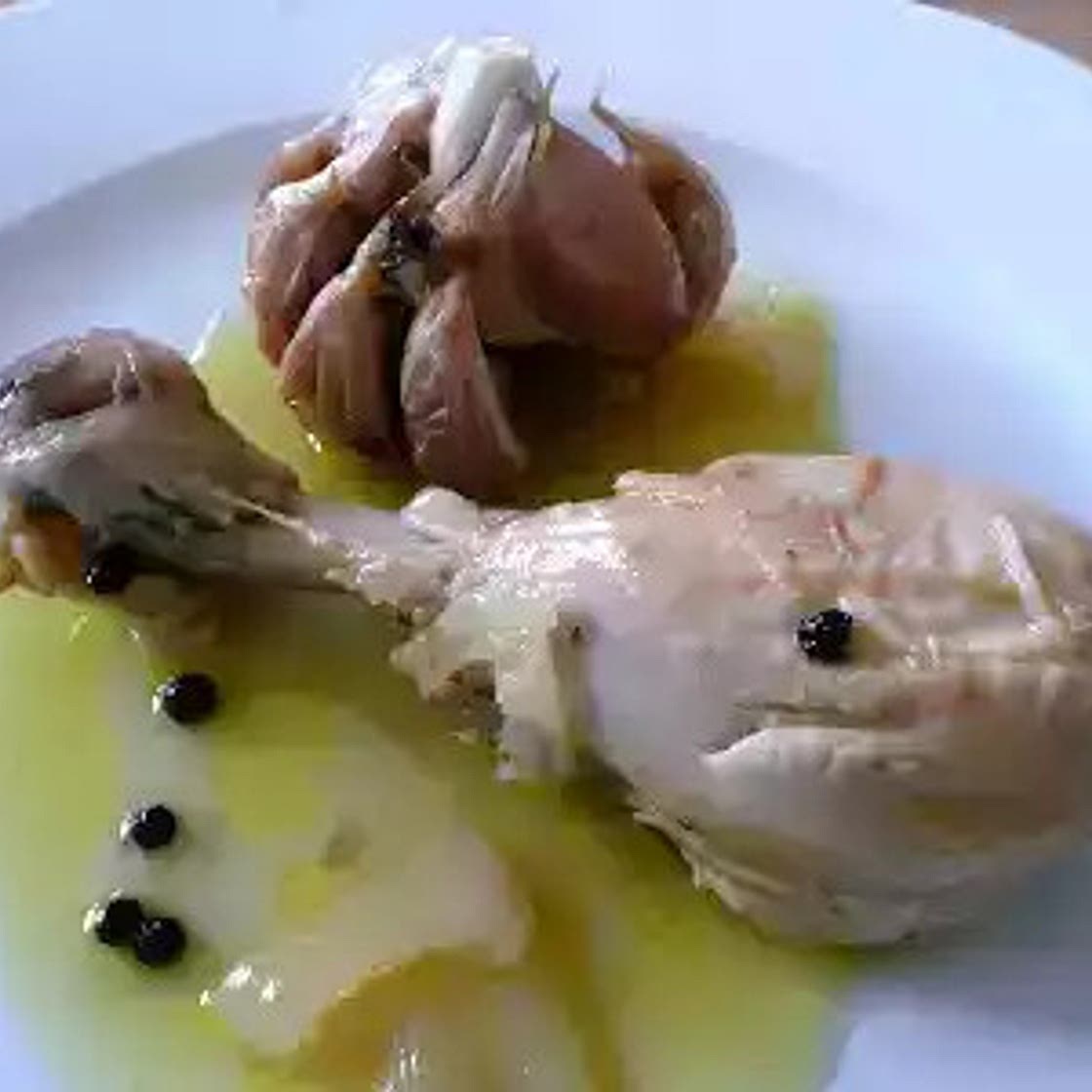 Pollo escabechado a los 10 ingredientes