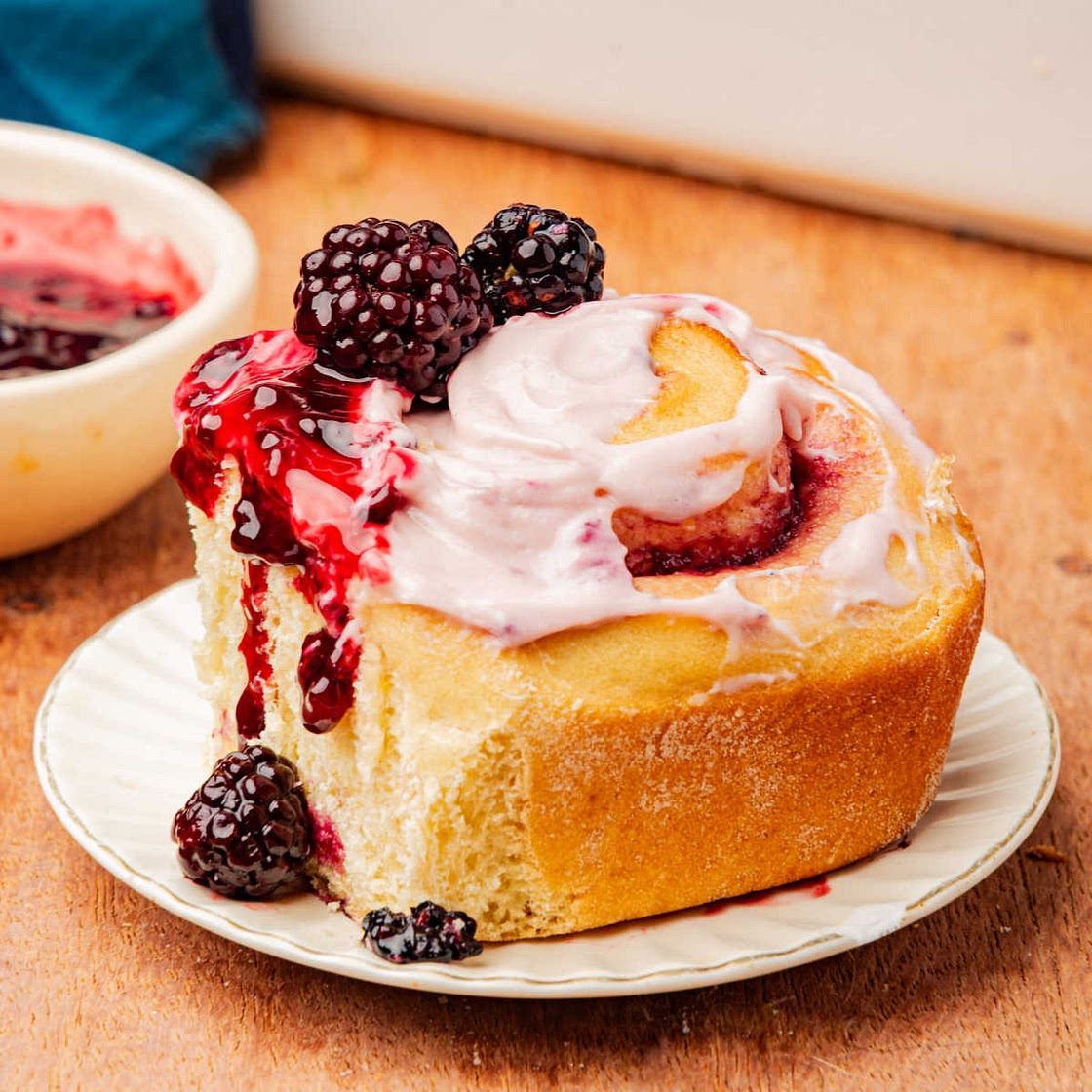 Blackberry Sweet Rolls