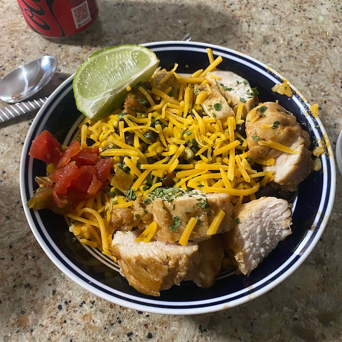 Healthy Chicken Fajita Bowls