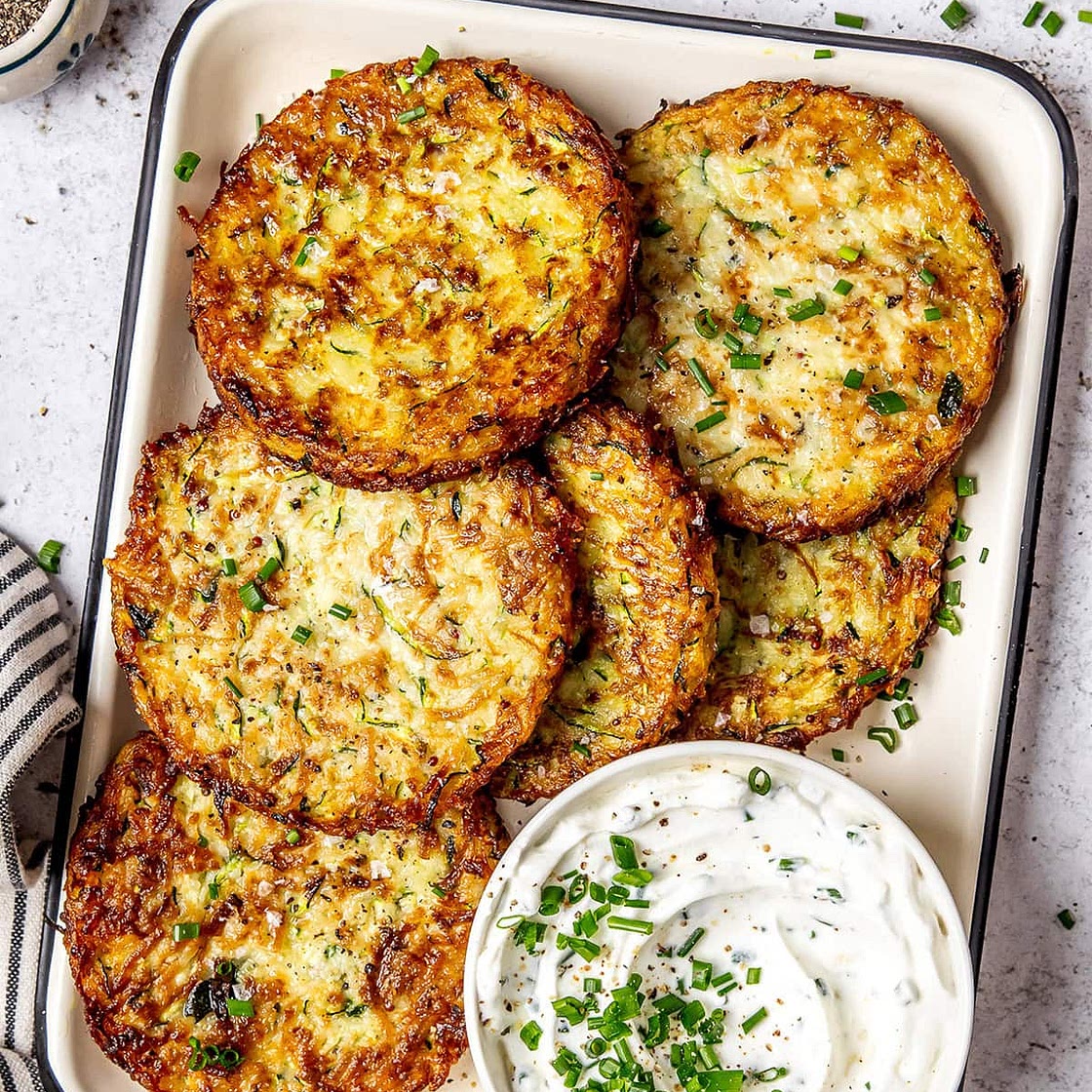 Zucchini Potato Fritters