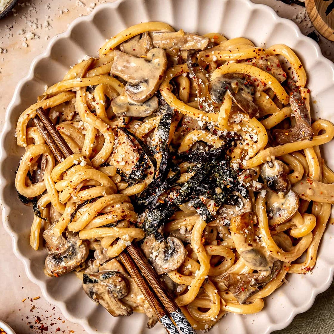 Creamy Miso Udon
