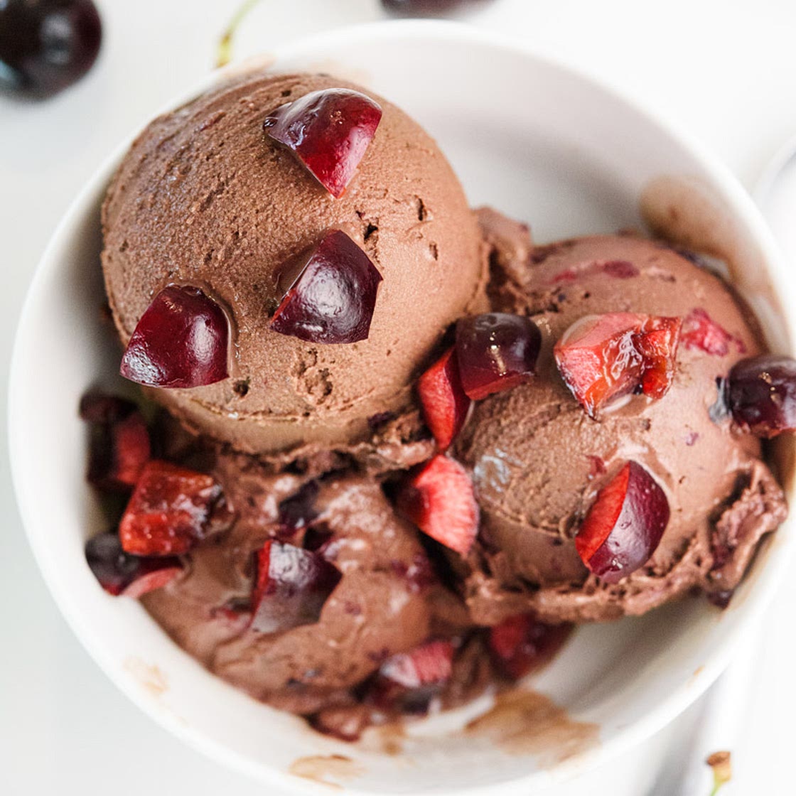 Ninja Creami Black Forest Ice Cream (Chocolate Cherry)