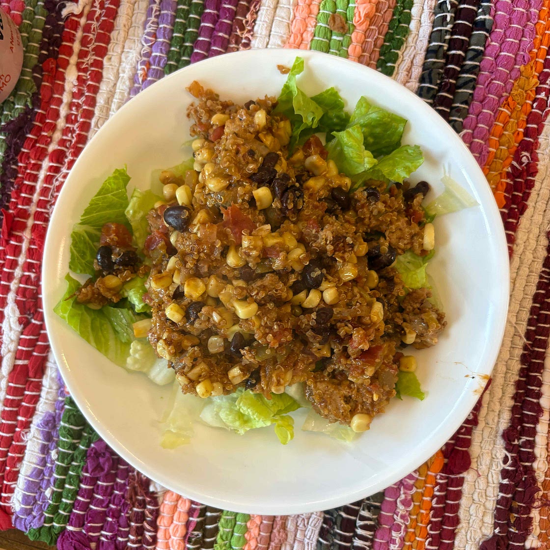 Turkey Taco Quinoa Skillet