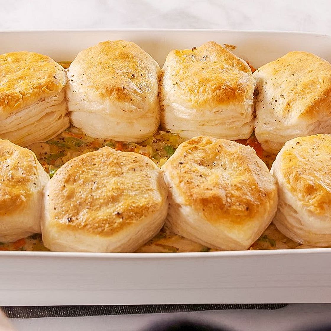 Chicken Pot Pie Casserole