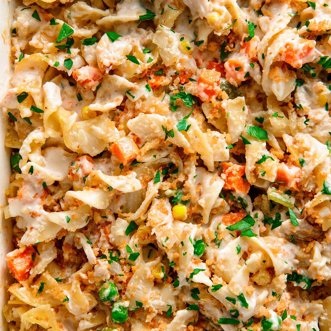 Chicken Pot Pie Casserole