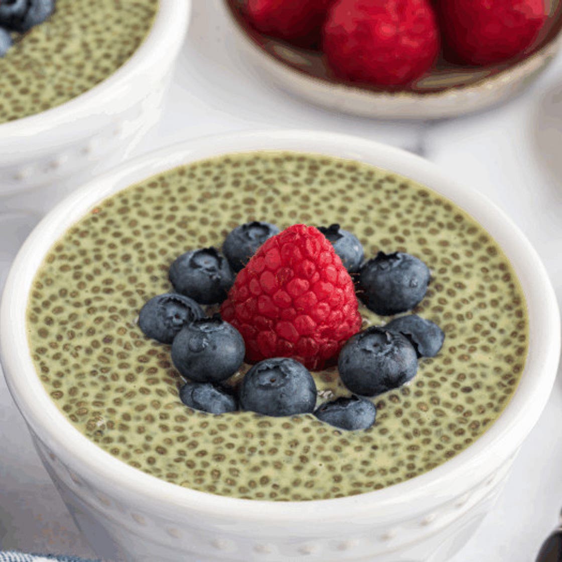 Matcha Green Tea Chia Pudding