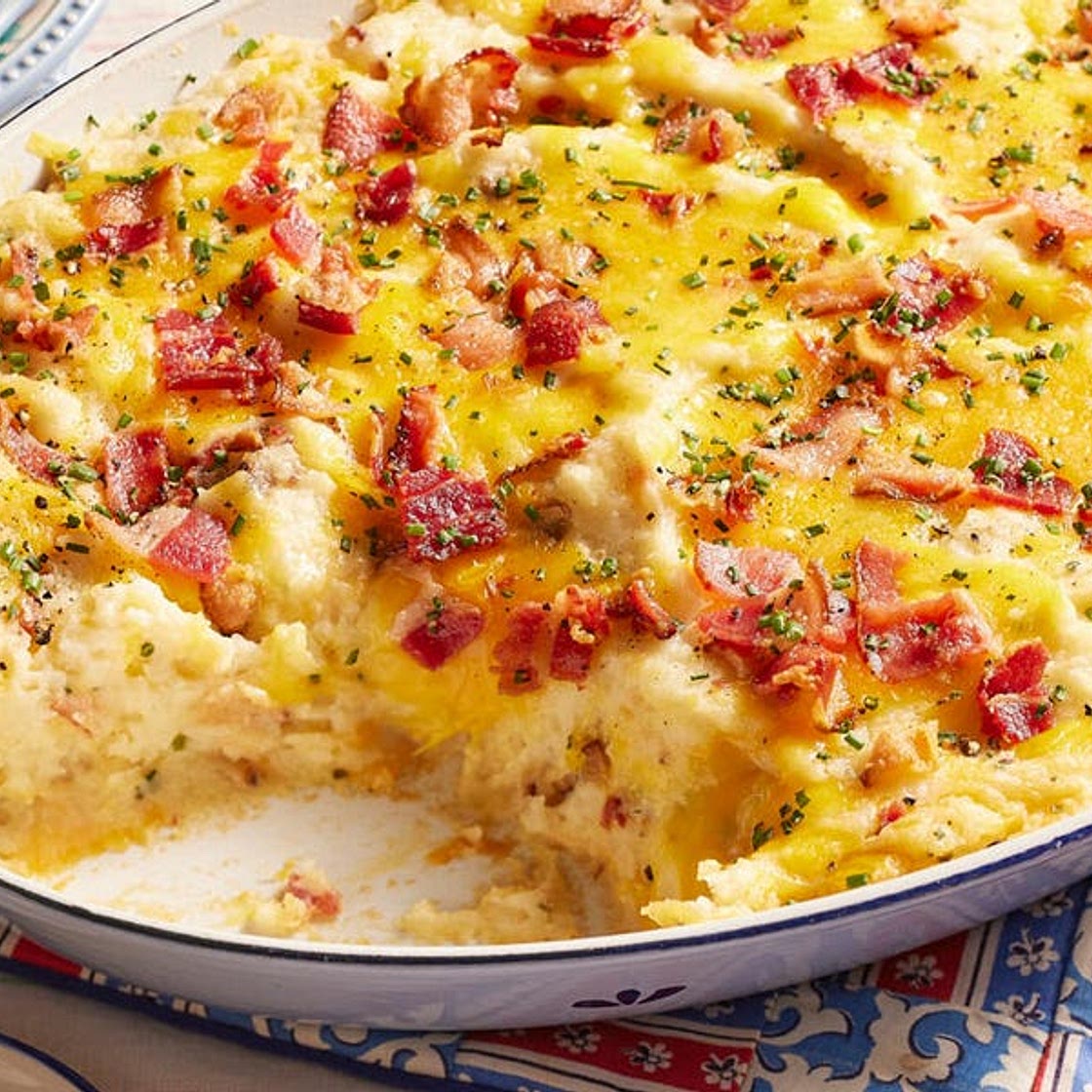 Twice Baked Potato Casserole