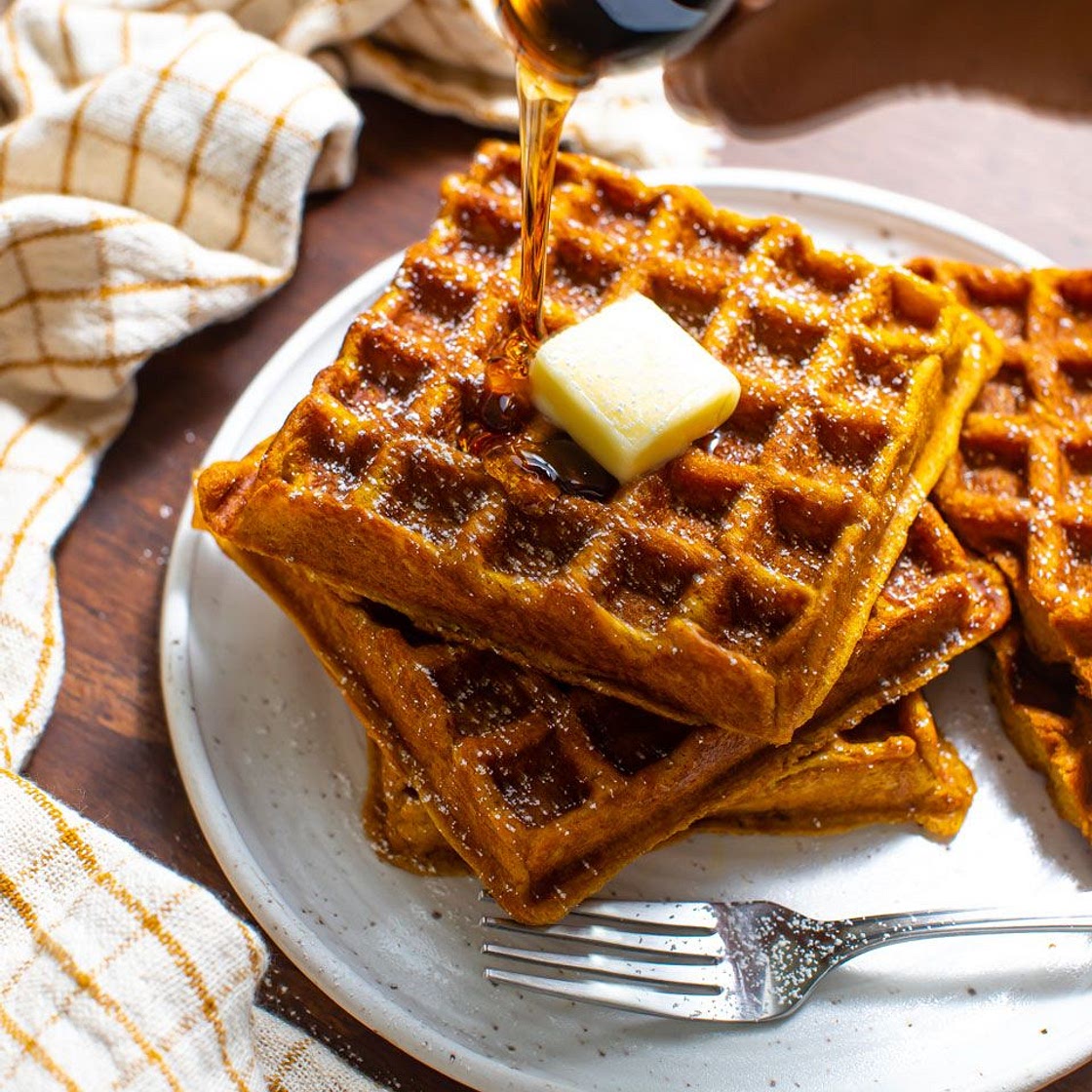 Pumpkin Waffles