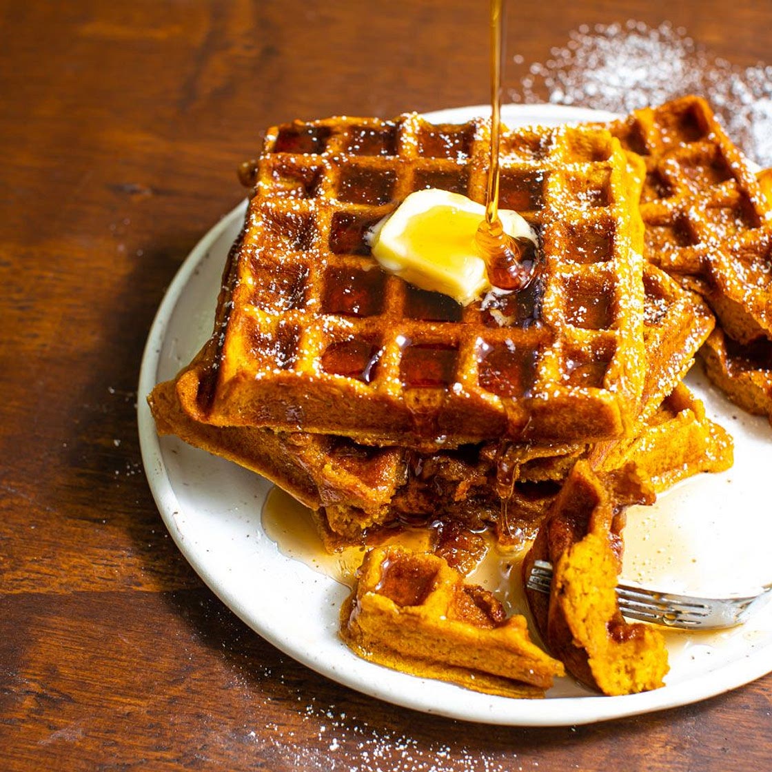 Pumpkin Waffles