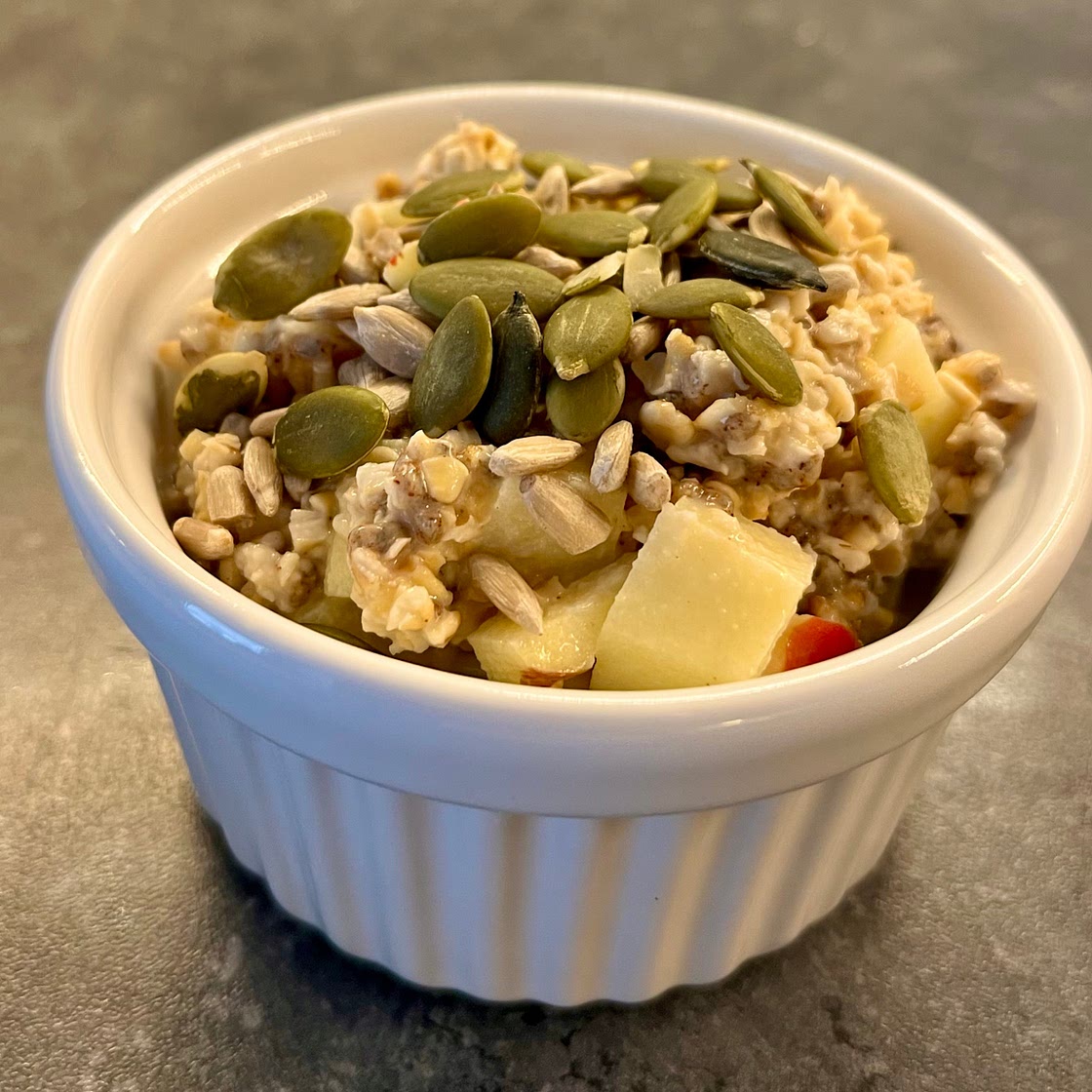 Apple Cinnamon Overnight Oats