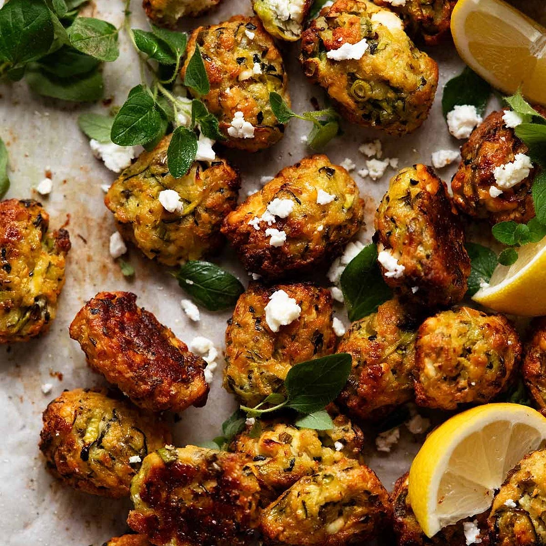Greek Zucchini Tots