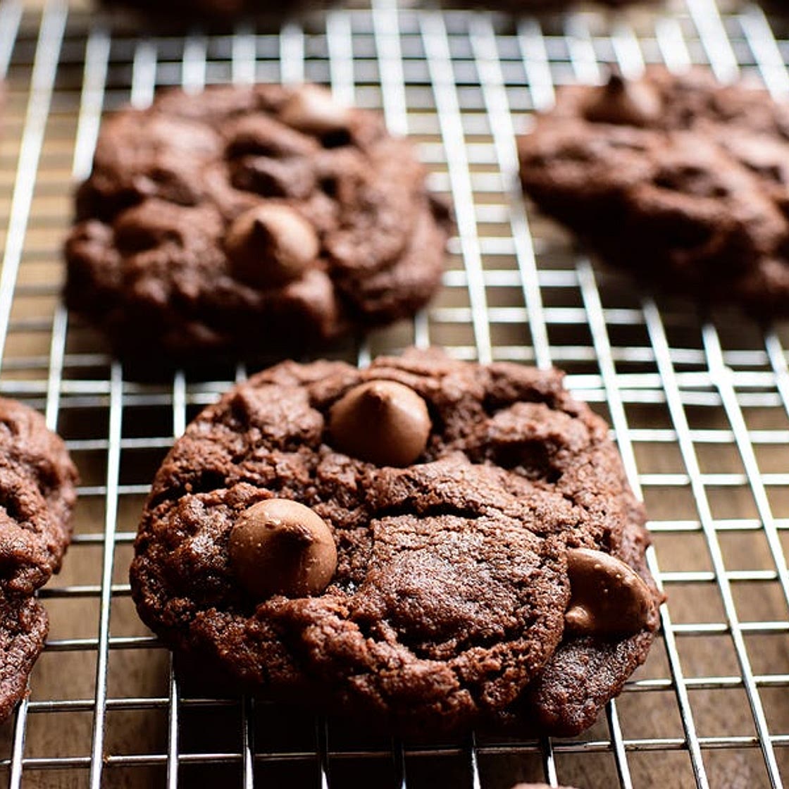 Triple Chocolate Cookies