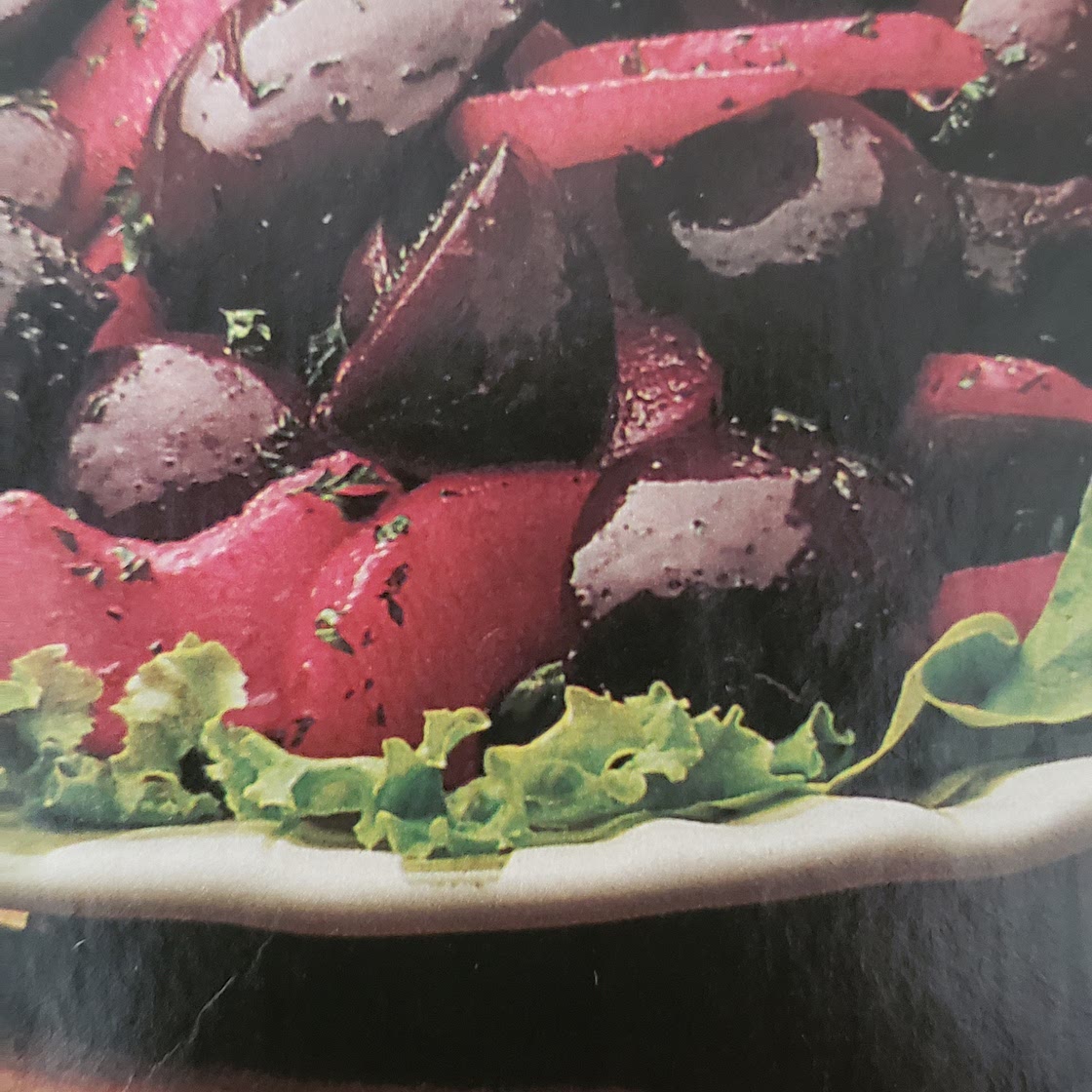 Summer Beet & Pear Salad