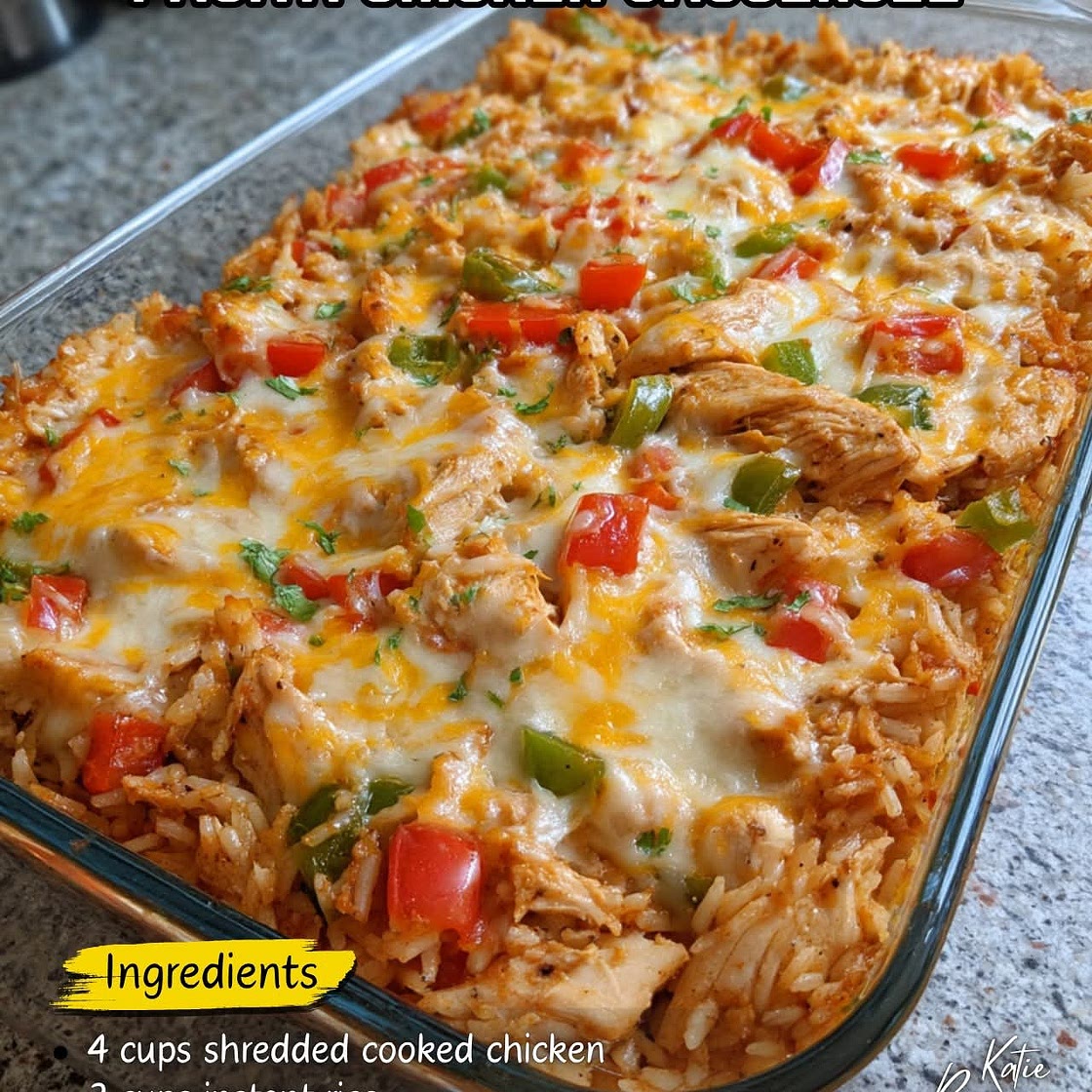 Fajita Chicken Casserole