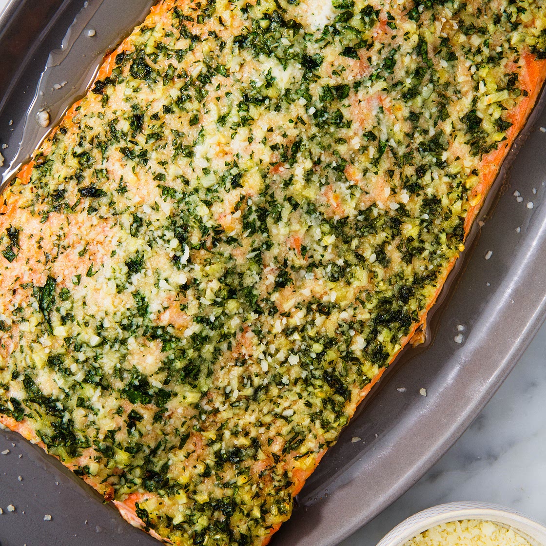 Keto Garlic Butter Salmon