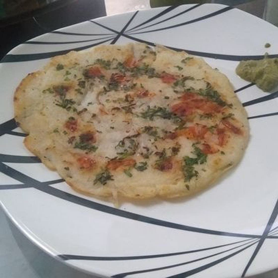 लेफ्ट ओवर राइस उत्तपम (leftover rice uttapam recipe in hindi)
