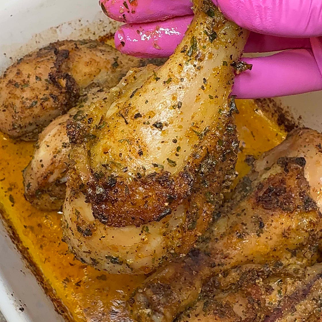 Garlic Butter Chicken Drumsticks 