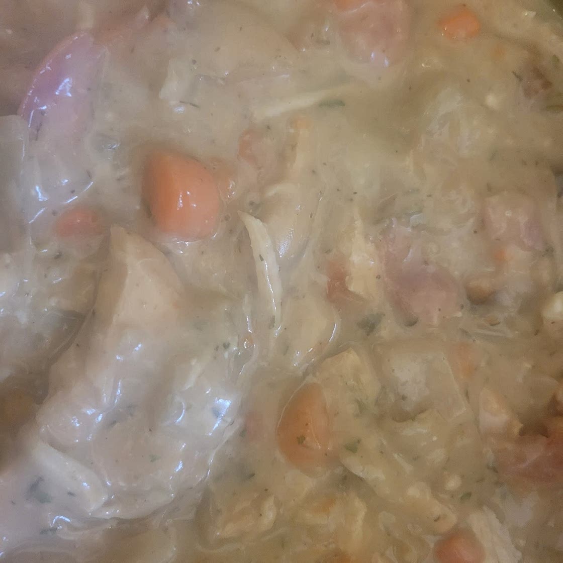 Slow Cooker Chicken Casserole {with Crispy Bacon}